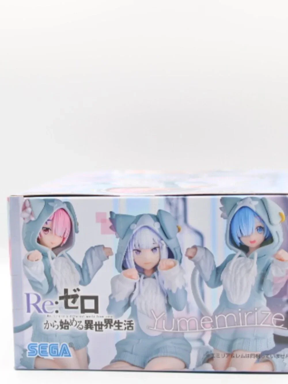SEGA Re:Zero Ram Yumemirize Mofumofu Pack Anime Figure NIB